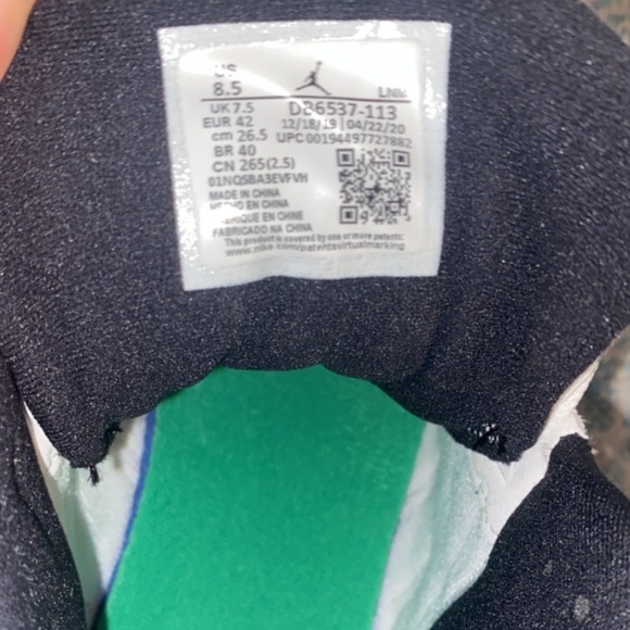 Men Air Jordan 13s Lucky Green - Picture 5 of 5